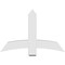 Ekena Millwork Bellingham Architectural Grade PVC Gable Bracket, 48"W x 32"H x 4"D x 6"F, 16/12 Pitch GBP048X32X0406BEL00 - alternate 3